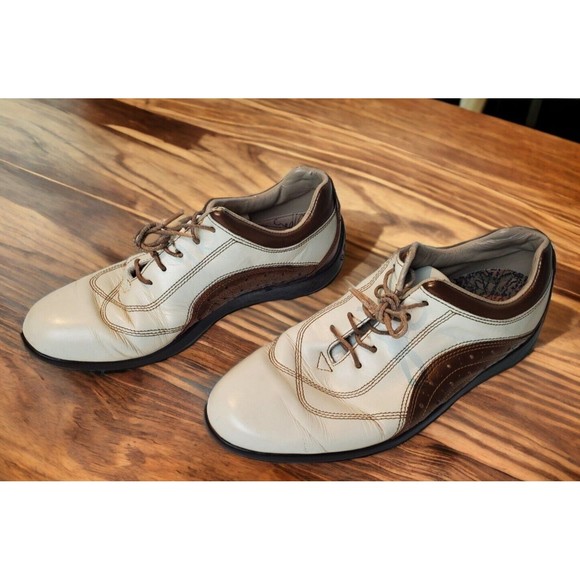 FootJoy LoPro Collection 97090 Golf Shoes Soft Spikes Womens Size 8 - Picture 1 of 14